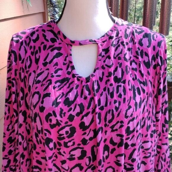 Jessica London Animal Print Tunic - Picture 2 of 9